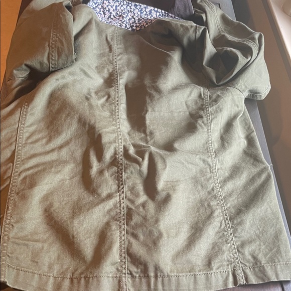 J. Crew womens barn jacket with Liberty floral print under collar - Picture 5 of 6